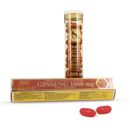 Ginseng con Lecitina 1000 mg